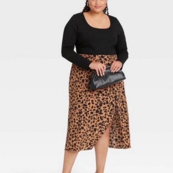 NWT Ava Viv black bodysuit shirt 3X - Picture 2 of 5